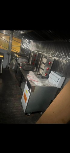 White food truck - white, with