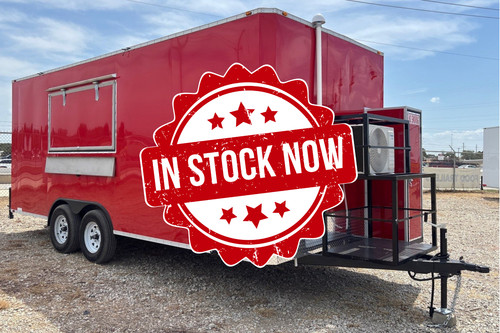 5x18 food trailer fully - food, trailer,