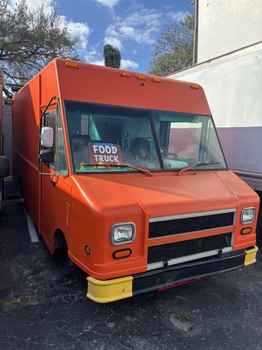 Food truck with kitchen - food,