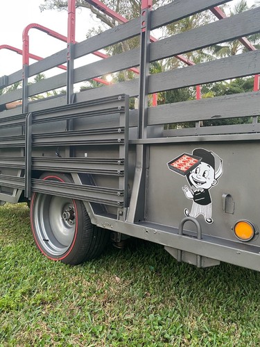 Food truck pizza oven trailer - pizza,