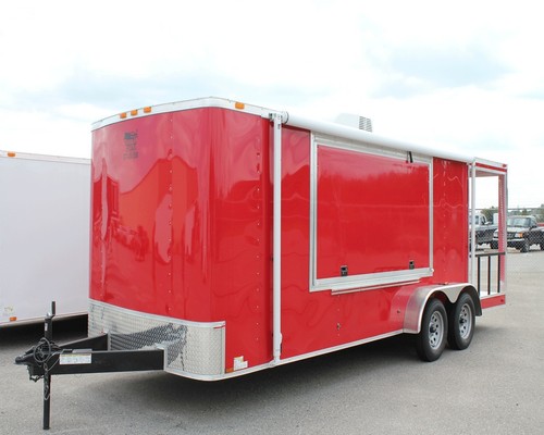 New enclosed concession - new, x
