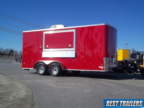 7x16 enclosed concession
