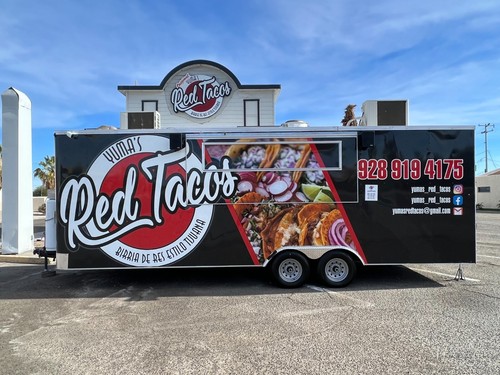 Used food vending trailer - vending,